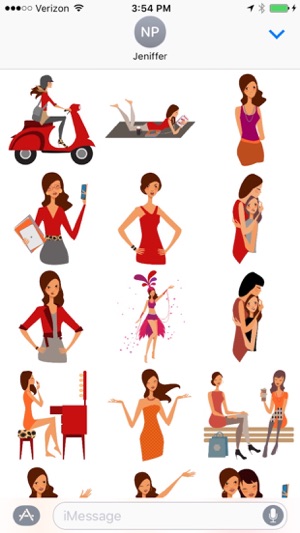 Girly Emoji(圖2)-速報App