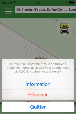 In Arrivo Express - buses and taxis on your map screenshot 4