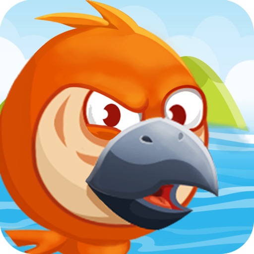 Naughty Grumpy Bird: Flappy Hippie Talking Parrot iOS App