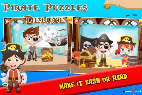 Pirate Puzzles: Jigsaw Puzzles for Kids Deluxe screenshot 4