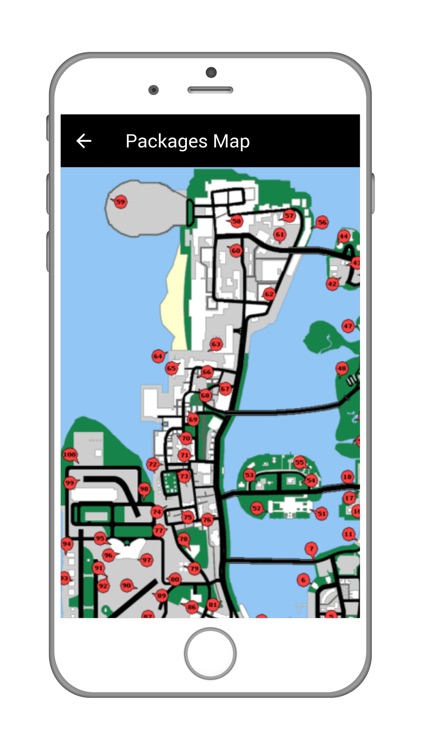 gta vice city mobile detailed map