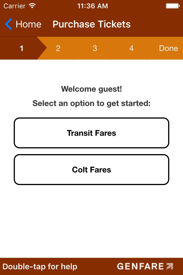 Porterville Transit Ticketing screenshot 2