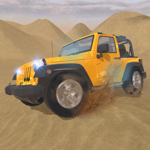 4X4 Offroad Jeep desert Safari - Driving 3D Sim Icon