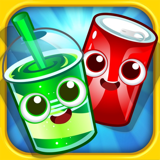 Soda Crush Fizzle Fantasy: Smash Tales of the Pop Bubble Candid Cans iOS App