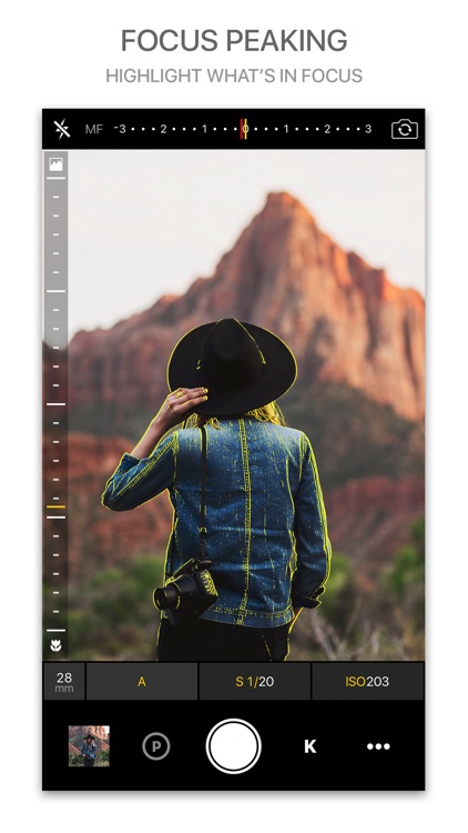 Focus - RAW Manual Camera with Smart Focus Peaking