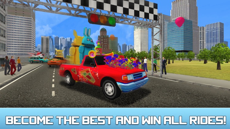 Thanksgiving Festival Car Racing 3D Full screenshot-3