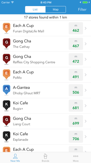 Where's My Tea? - Find Bubble Tea in Singapore(圖1)-速報App