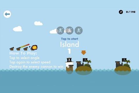 Tiny Pirates! - Pirate Cannons Battle (Up to 6 Players) screenshot 3