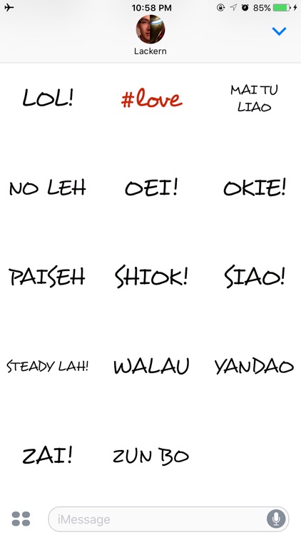 Singlish Stickers