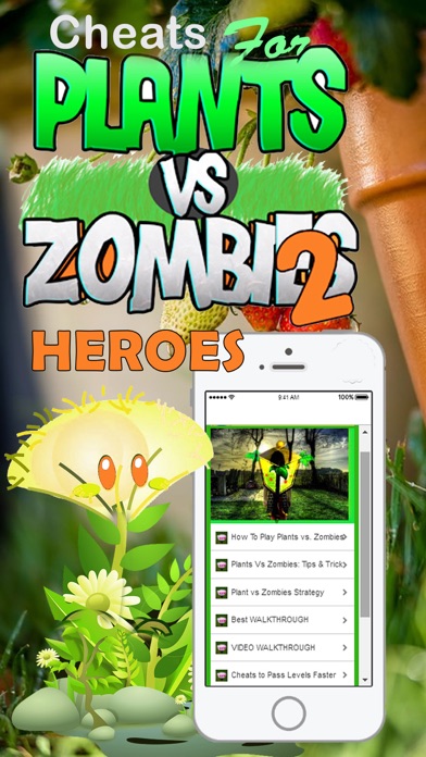 How to cancel & delete Cheats Guide for Plants vs. Zombies 2 Heroes from iphone & ipad 2