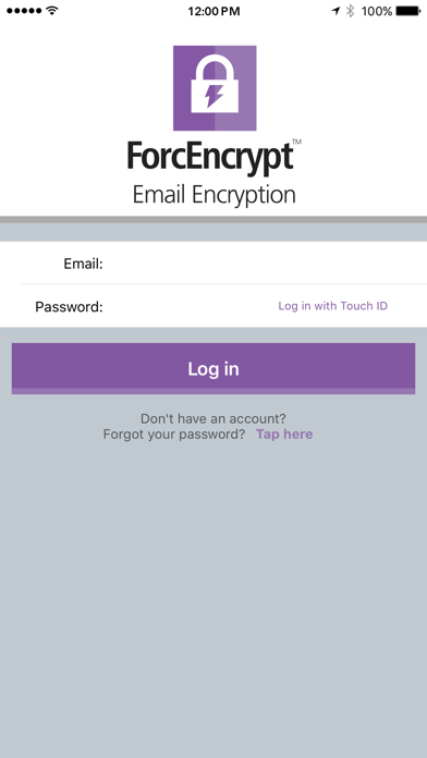 How to cancel & delete ForcEncrypt for Email from iphone & ipad 1