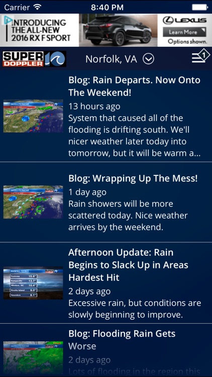 WAVY Weather - Norfolk Radar & Forecasts screenshot-3
