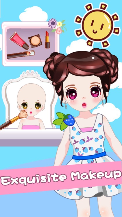 Fashion Girls - Dress up and Make up game for kids