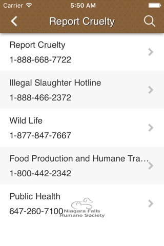 Niagara Falls Humane Society screenshot 2