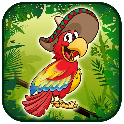 The Flappy Happy Parrot : Awesome bird  Game against gravity beyond the possiblities Icon