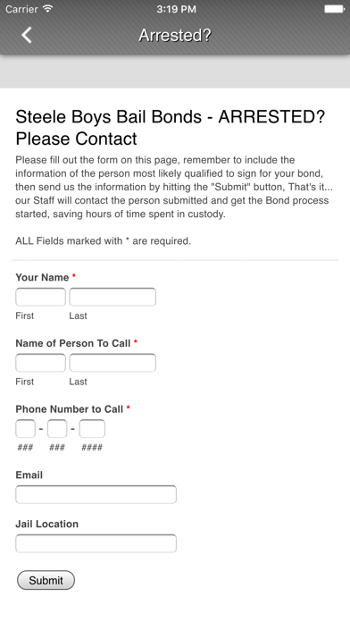 How to cancel & delete Steele Boys Bail Bonds from iphone & ipad 2