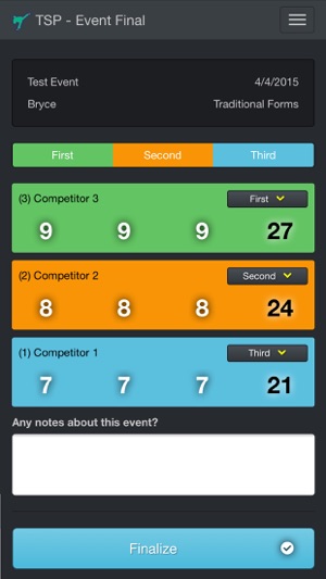 Tournament Scorecard Pro(圖4)-速報App