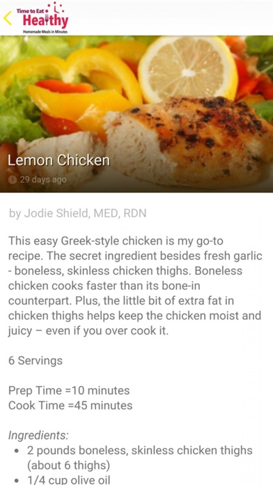 How to cancel & delete Eat Healthy: Homemade Meals from iphone & ipad 4
