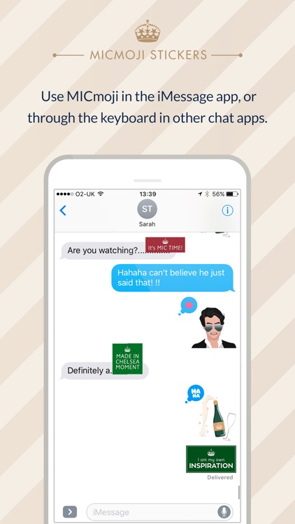 MICmoji - Made in Chelsea emoji-stickers