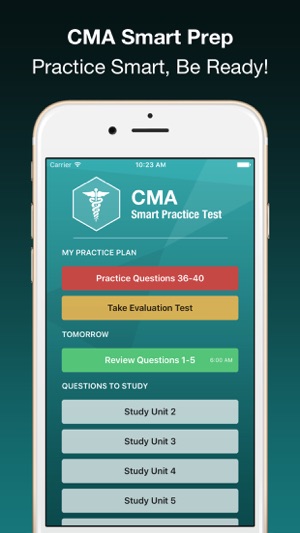 CMA Smart Exam Prep PLUS - Medical Assistant Test(圖4)-速報App