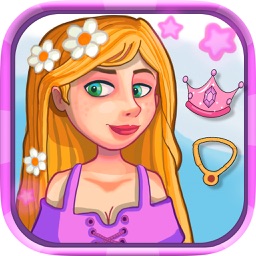 Dress up princess Rapunzel – Princesses game