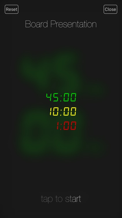 Presentation Clock
