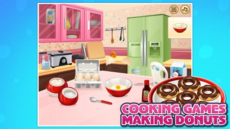 Cooking Games：Making Donuts screenshot-4