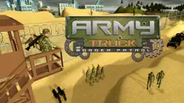 Game screenshot Army Truck Border Patrol – Drive military vehicle to arrest criminals hack