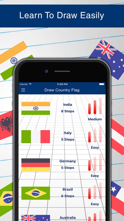 How to Draw Country Flags