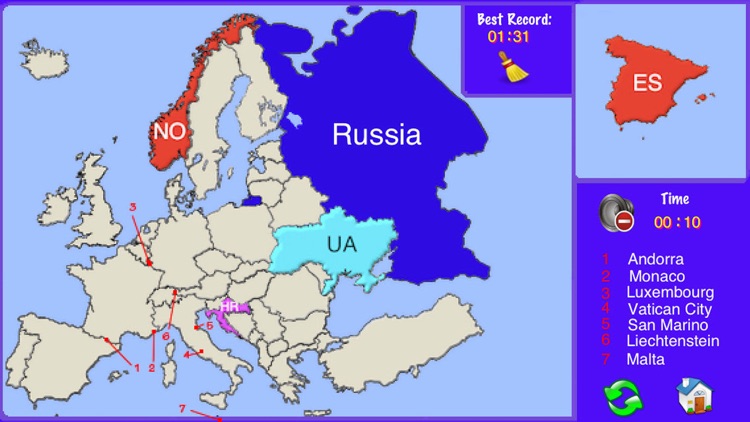 A Puzzle Map of Europe