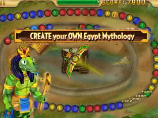 Screenshot 2 Egypt Marble Shoot iphone