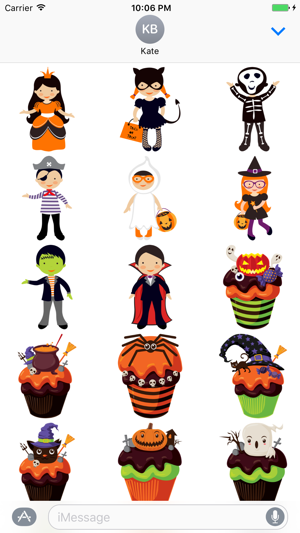 Crazy Halloween Sticker for iMessage #12(圖2)-速報App