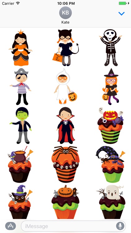 Crazy Halloween Sticker for iMessage #12