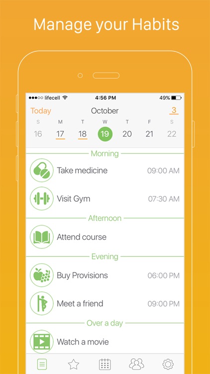 Daily Habits - Habit List and Routine Tracker