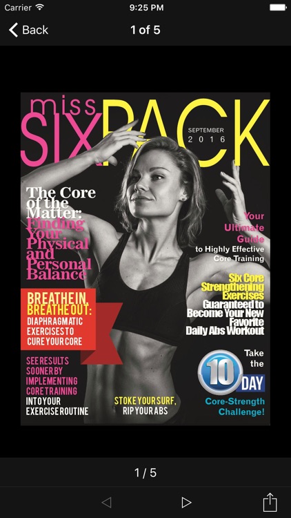 Miss Six Pack Magazine