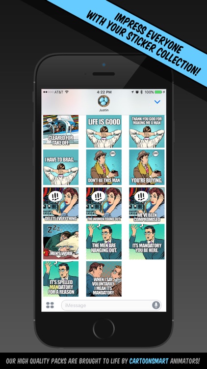 Men Stickers