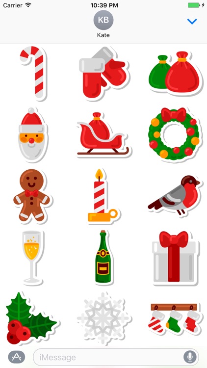 Christmas Stickers Pack 1 - Weihnachten - Noël