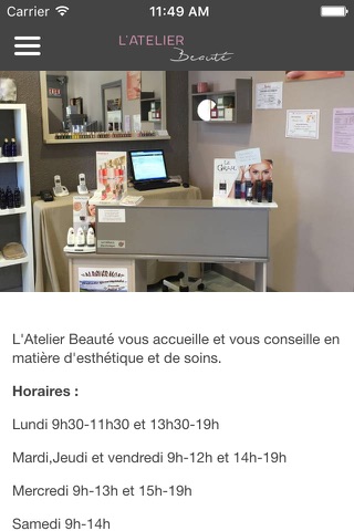 L’Atelier Beauté Val Revermont screenshot 2