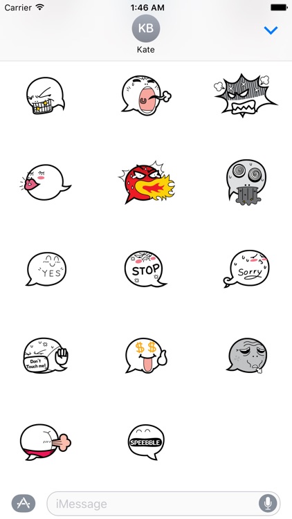 Speebble Stickers