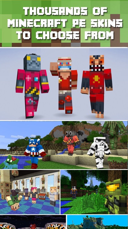 Skins for Minecraft PE Pocket Edition - Boy, Girl