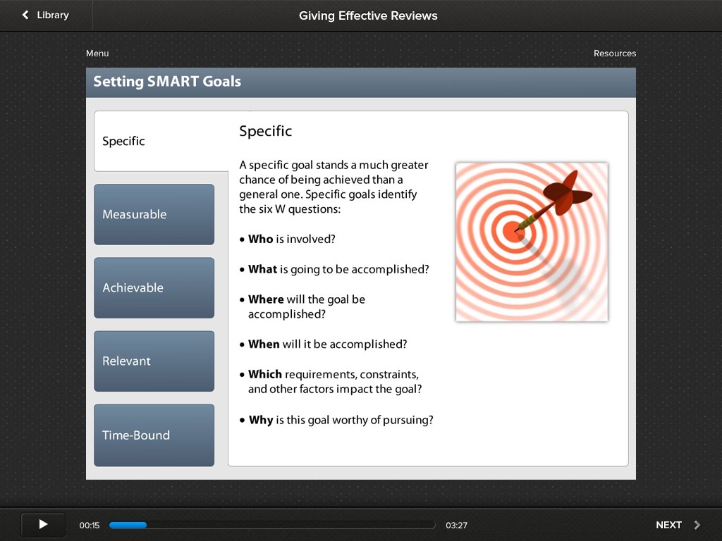 Articulate Mobile Player screenshot 2