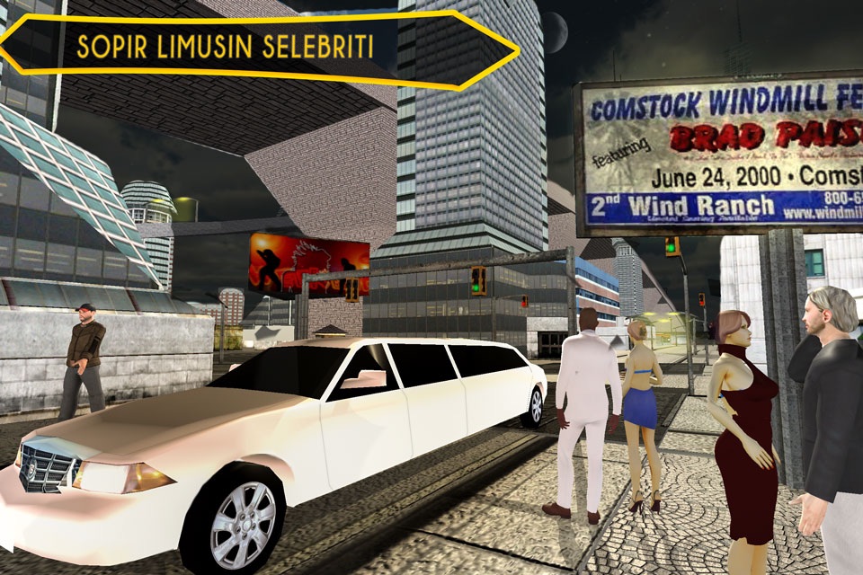 Limousine City Drive Transport Simulator 3D screenshot 3