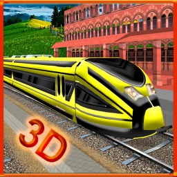 Rail Bullet Train Driver Game