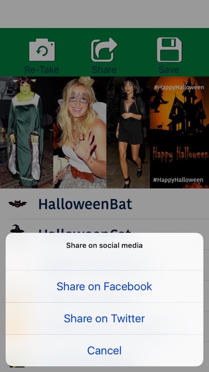 Halloween Photogram Selfie Expert-A comic horror