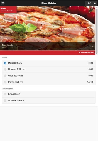 Pizza Meister Leverkusen screenshot 3