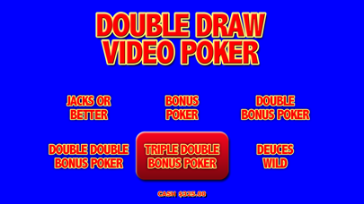 How to cancel & delete Double Draw Video Poker from iphone & ipad 2