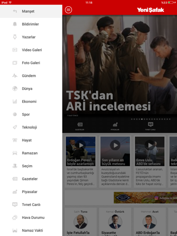 Yeni Şafak Tablet screenshot 2