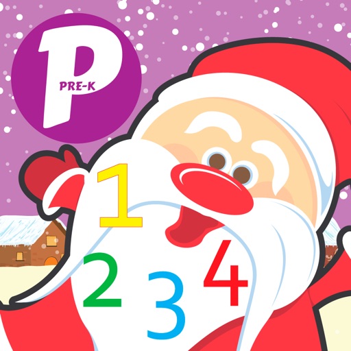 Pre k Math Smart Kids - Christmas Numbers Games iOS App