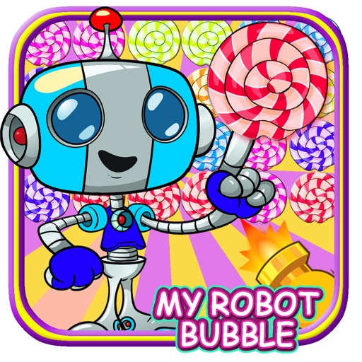My Robot Bubble Shooter For Kids Icon
