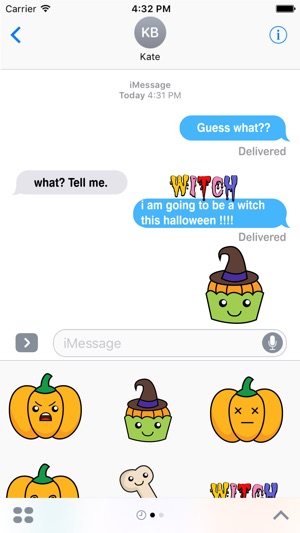 Spooky Halloween Stickers Pack for iMessage(圖2)-速報App